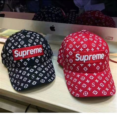 white supreme lv hat|supreme x Louis Vuitton jacket.